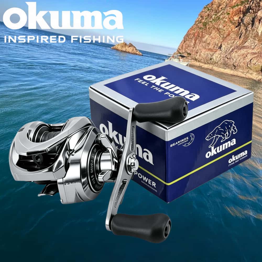 Abu Garcia Reel Max - รอกตกปลาโอคุมะรุ่นใหม่ 7.2:1 แบบ Water Drop Wheel